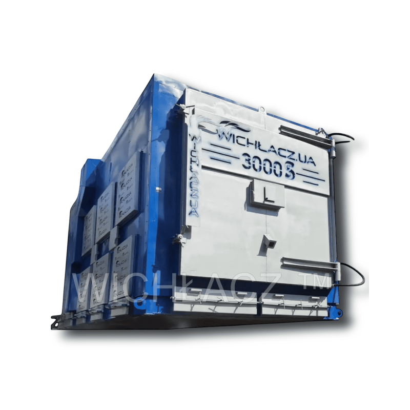 Котел тривалого горіння Wichlacz GKS 3000 кВт на тюках соломи
